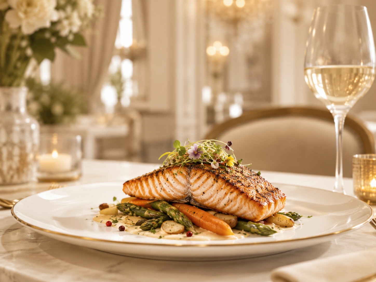 Luxury dining table